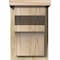 Ekena Millwork Monterey Rough Sawn Corbel w/Backplate, Douglas Fir, 8"W x 8"D x 12"H COR08X08X12MON01RDF - alternate 3